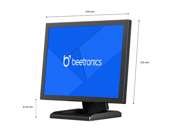 Écran 12 Pouces en Métal (4:3)