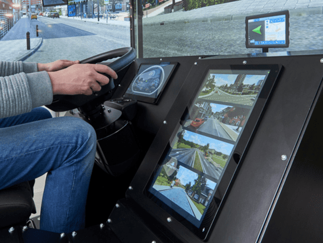 Transports Écrans pour véhicules, transports publics et maritimes