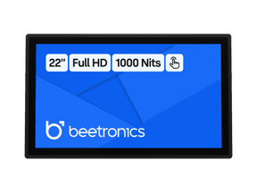 Écran Tactile 22 Pouces en Métal (Haute Luminosité)