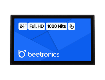 Écran Tactile 24 Pouces en Métal (Haute Luminosité)