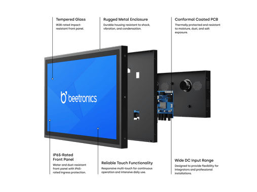 Écran Tactile 32 Pouces en Métal