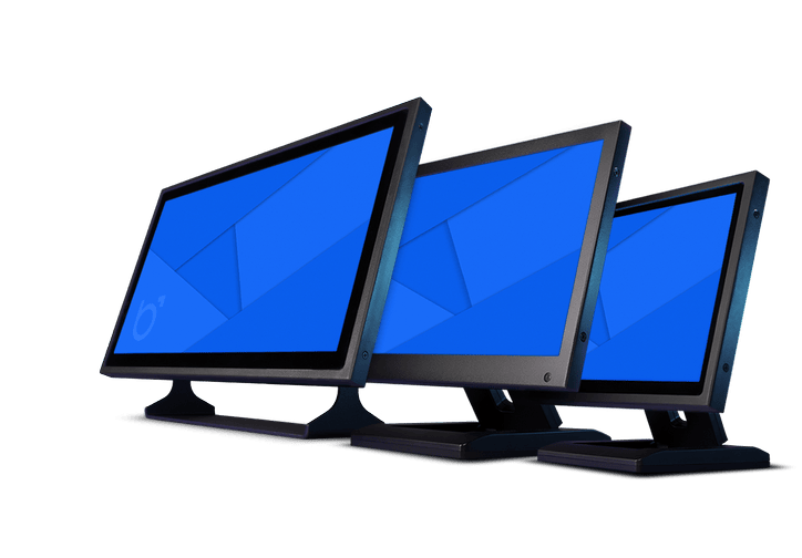Moniteur à écran tactile PCAP
